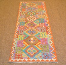Tapis Kilim Afghan Tissé À