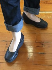 Chaussures compensées Fly 37 noir