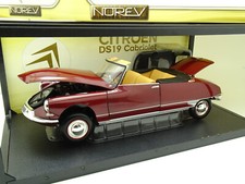 Norev 1/18 - Citroen DS 19 Cabriolet Rouge