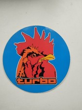 Autocollant Sticker Coq Renault Turbo