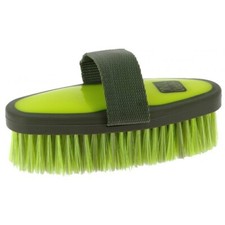 Brosse douce HIPPOTONIC "Softfun" -Equitation, panssage pour chevaux et poney