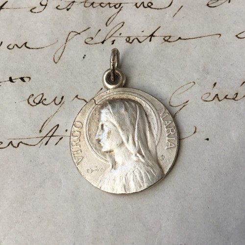 Pendentif médaille ancienne - pendentif,