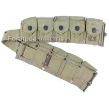 Ceinturon Garand - 1942 - US ARMY WW2  ( matériel original )