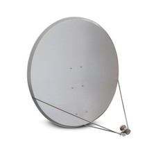 Parabole Athena acier diamètre 120 cm + LNB - blanche