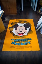 THE FABULOUS STORY OF MICKEY MOUSE Large Vintage Movie Poster Original 1968