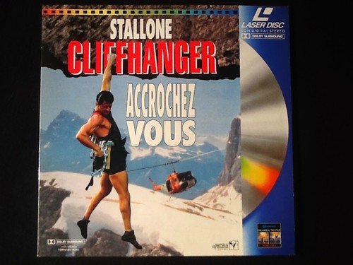 Laserdisc stallone cliffhanger - stallone,