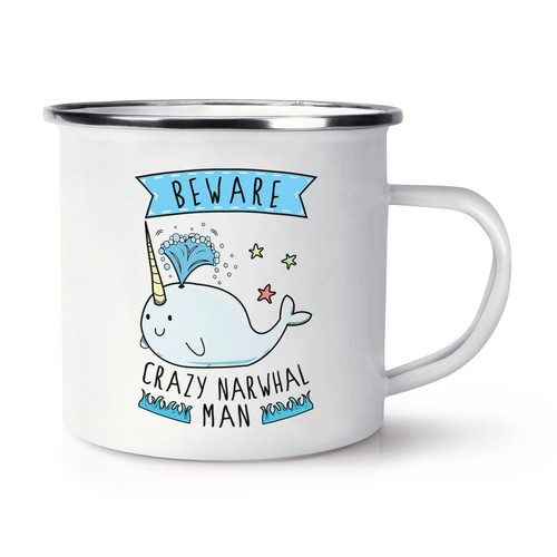 Attention fou narwhal homme - attention,