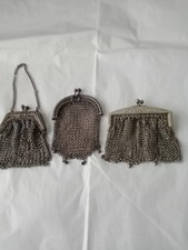 Anciennes AUMÔNIÈRE/PORTE Monnaie  Cotte De Mailles VOIR PHOTOS 