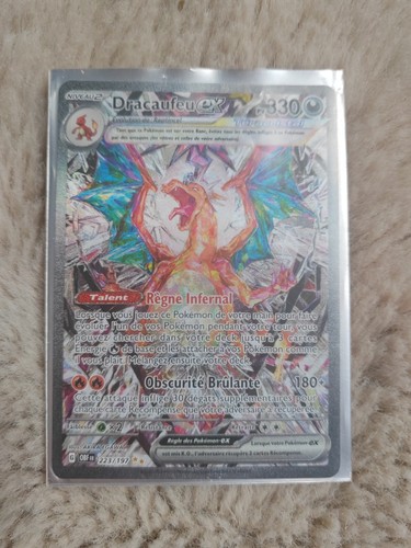 Carte pokemon dracaufeu - carte, ex
