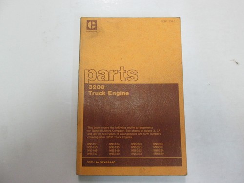 Caterpillar 3208 diable - 3208, moteur
