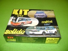 SOLIDO KIT METAL ALFA SUD TI TROPHEE 69K NEUF SOUS FILM PLASTIQUE