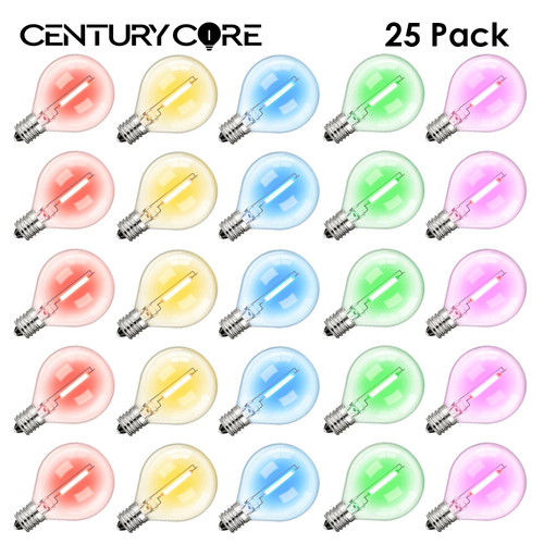 Ampoules led g40 multicolores - g40,