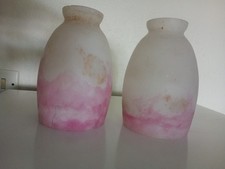 2x TULIPE VERRE en cloche