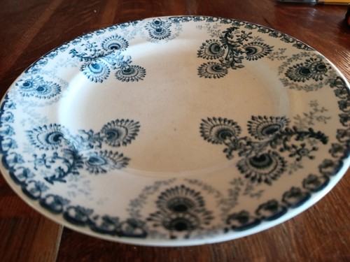 Plat service ancien compotier - service,