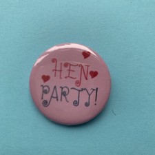 12 x INSIGNES PIN'S 32mm HEN