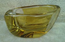 coupe CRISTAL jaune  JB FRANCE design bowl forme libre 