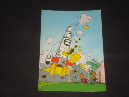 Carte postale franquin - postale,