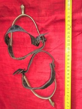 paire éperons nickel troupe (