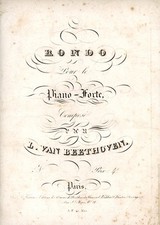 LUDVIG VAN BEETHOVEN RONDO