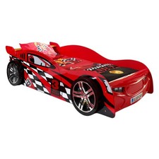 Lit Enfant Voiture "Night Speeder" 90x200cm Rouge