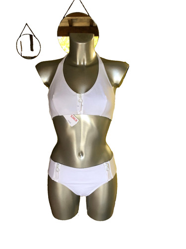 Maillot bain bikini blanc - maillot,