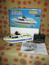 Vintage 1985 Ancien BATEAU R/C