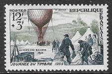 Stamp/  France 1955 Journée