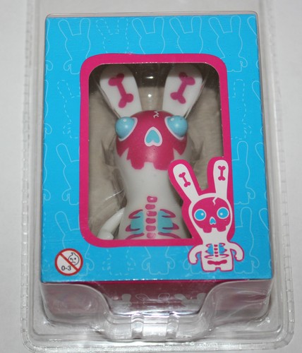 Figurine lapin crétin - figurine, pink