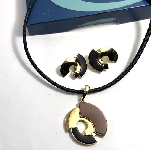 Parure collier boucles - parure,