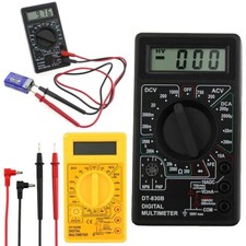 DT-830B Digital-Multimeter Voltmètre Ampèremètre Ohmmètre LCD Testeur électrique