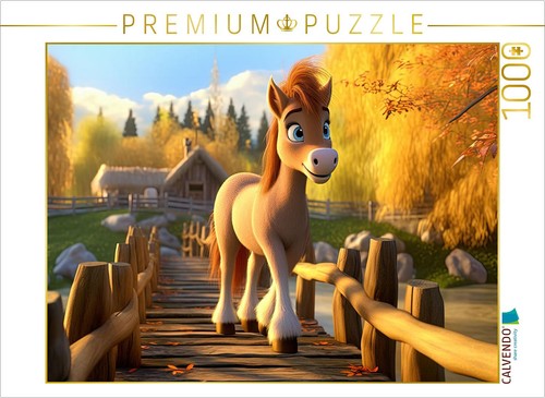 Calvendo puzzle pony spirit - pony,