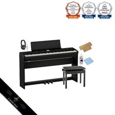 Piano portable Roland FP-E50-BK avec haut-parleurs intégrés support dédié et ...