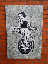  Peinture Originale sur Toile de Marek Braun , Street Art Graffiti