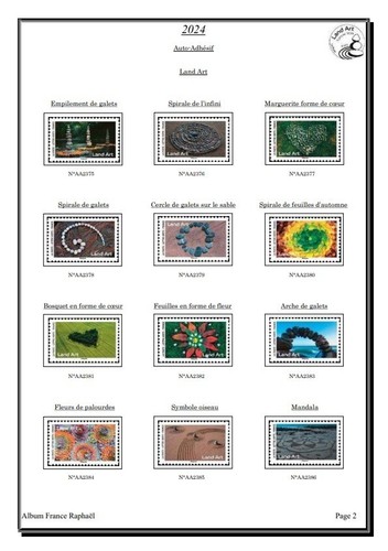 Album timbres imprimer - album, de