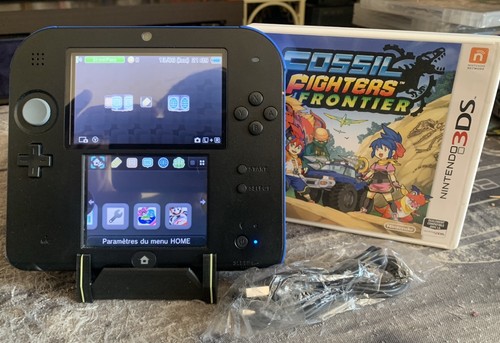 Console nintendo 2ds noir - 2ds, noir&bleu