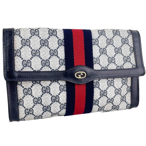 Sac pochette gucci supreme - pochette,