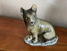 Bouteille carafe à liqueur rare  forme chien (oreille bouchon)  ancienne Germany