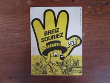 AUTOCOLLANT LA MAIN  PIF BREIZ