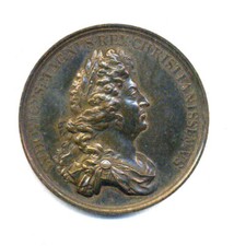 Médaille Louis XIV – Les Invalides - Bronze par R.   62 mm