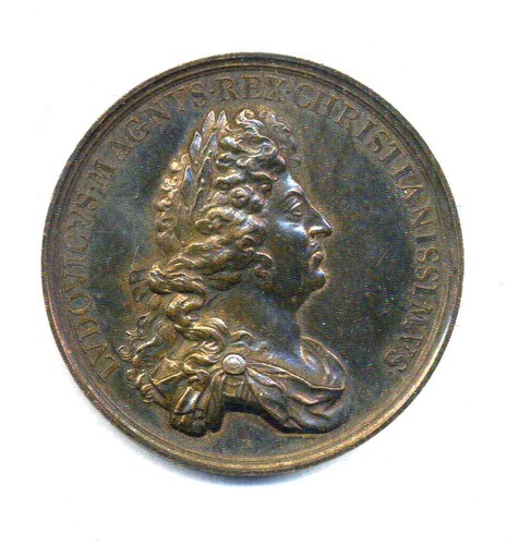 Médaille louis xiv les - louis,