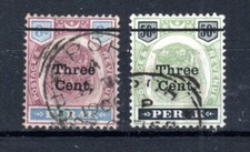 Malaisie perak 1900 valeurs - -,