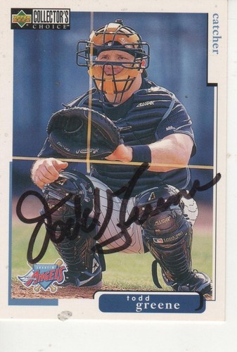 Todd greene signed - todd, upper