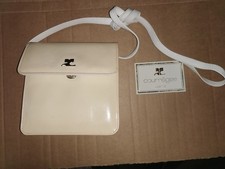 sac a main vintage courrèges beige