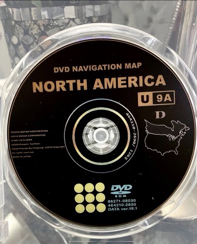 Toyota gen navigation dvd - toyota,