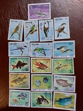 timbres Viet Nam lot de 17