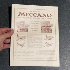 CONSTRUCTEUR 'AVIONS   MECCANO