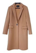 Manteau mi-long en laine de