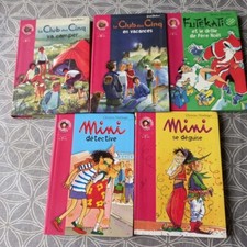 Lot De 5 Livres Enid Blyton Mini Deguise Fitekati Bibliothèque Rose 7 - 9 Ans 