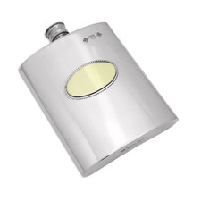 Flasque Rectangulaire en Etain