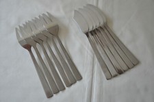 Lot publicitaire de 12 (6+6) Couverts à poisson Couzon pour la cuisine 